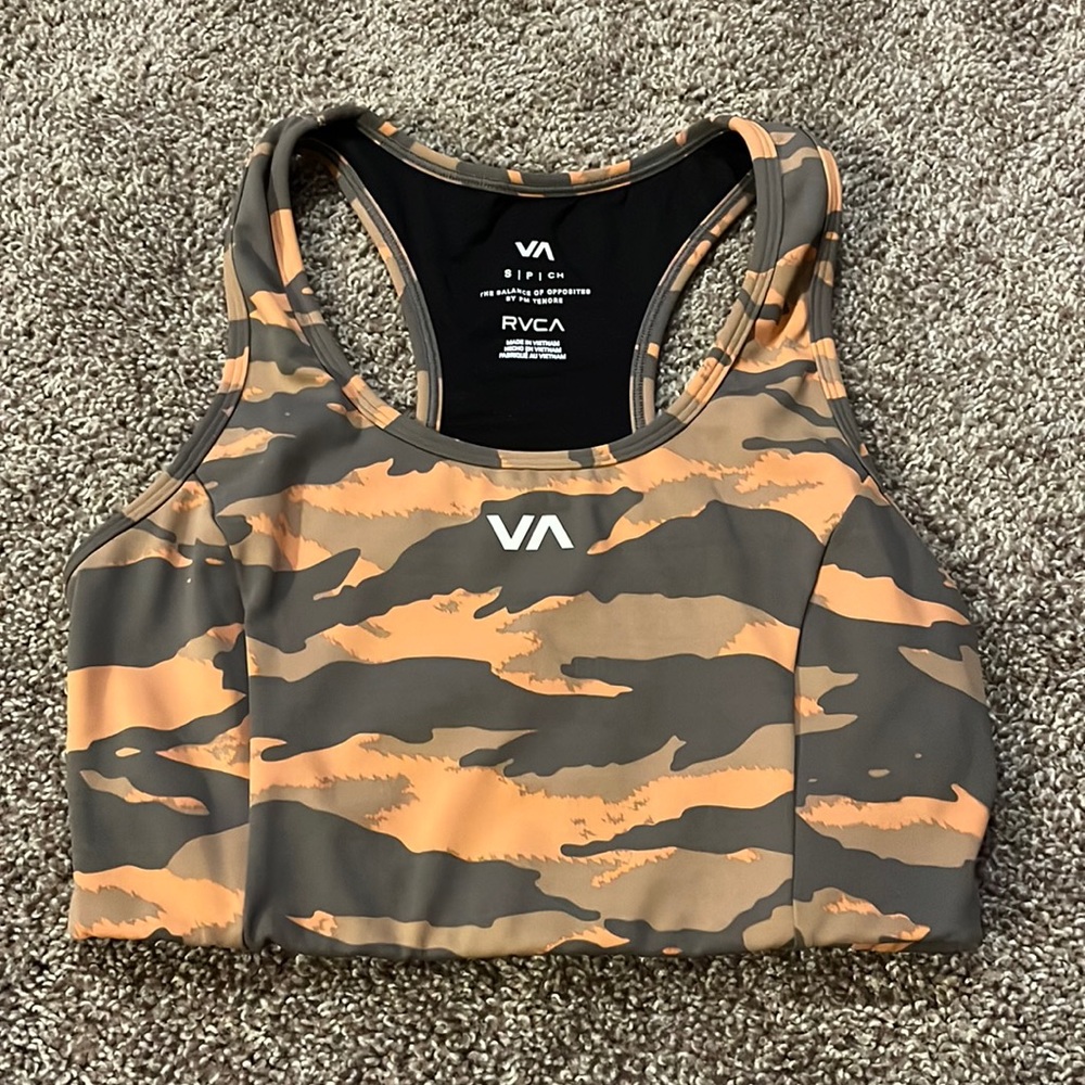 RVCA Camo Sports Bra